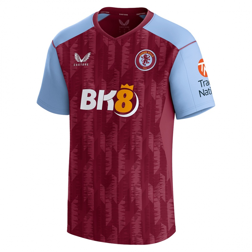 Kinderen Maz Pacheco #33 Claret Blauw Thuisshirt Thuistenue 2023/24 T-Shirt