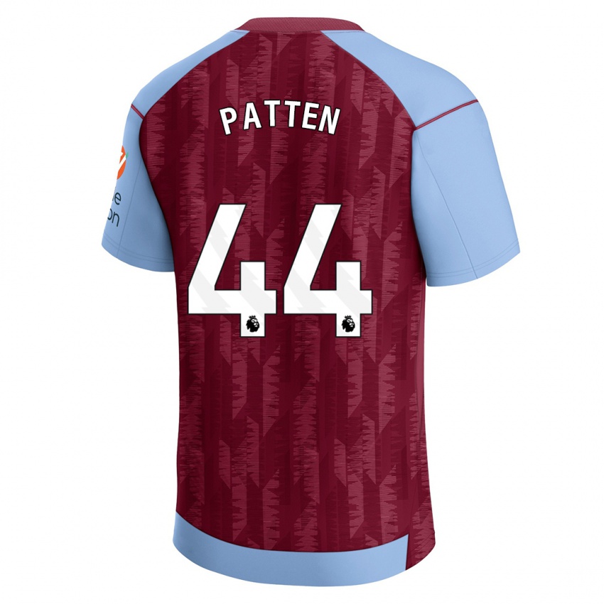 Kinderen Anna Patten #44 Claret Blauw Thuisshirt Thuistenue 2023/24 T-Shirt