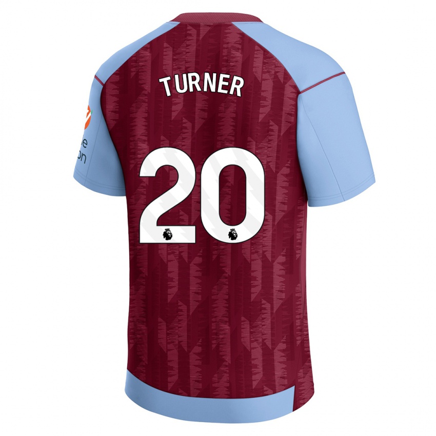 Kinderen Danielle Turner #20 Claret Blauw Thuisshirt Thuistenue 2023/24 T-Shirt