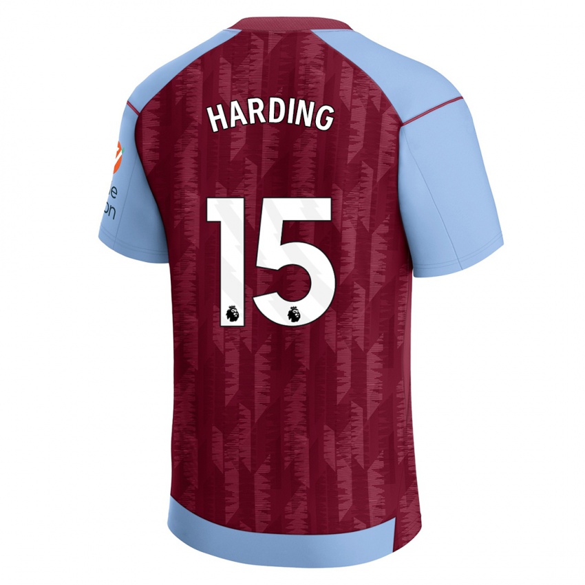 Kinderen Natasha Harding #15 Claret Blauw Thuisshirt Thuistenue 2023/24 T-Shirt