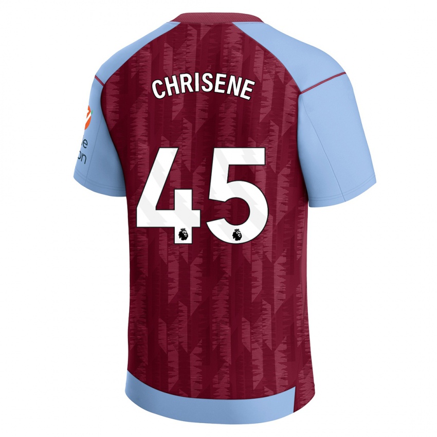 Kinderen Ben Chrisene #45 Claret Blauw Thuisshirt Thuistenue 2023/24 T-Shirt