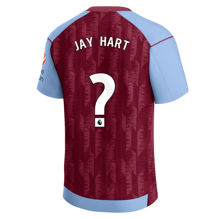 Kinderen Taylor Jay Hart #0 Claret Blauw Thuisshirt Thuistenue 2023/24 T-Shirt