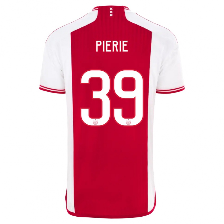 Kinderen Kik Pierie #39 Rood Wit Thuisshirt Thuistenue 2023/24 T-Shirt