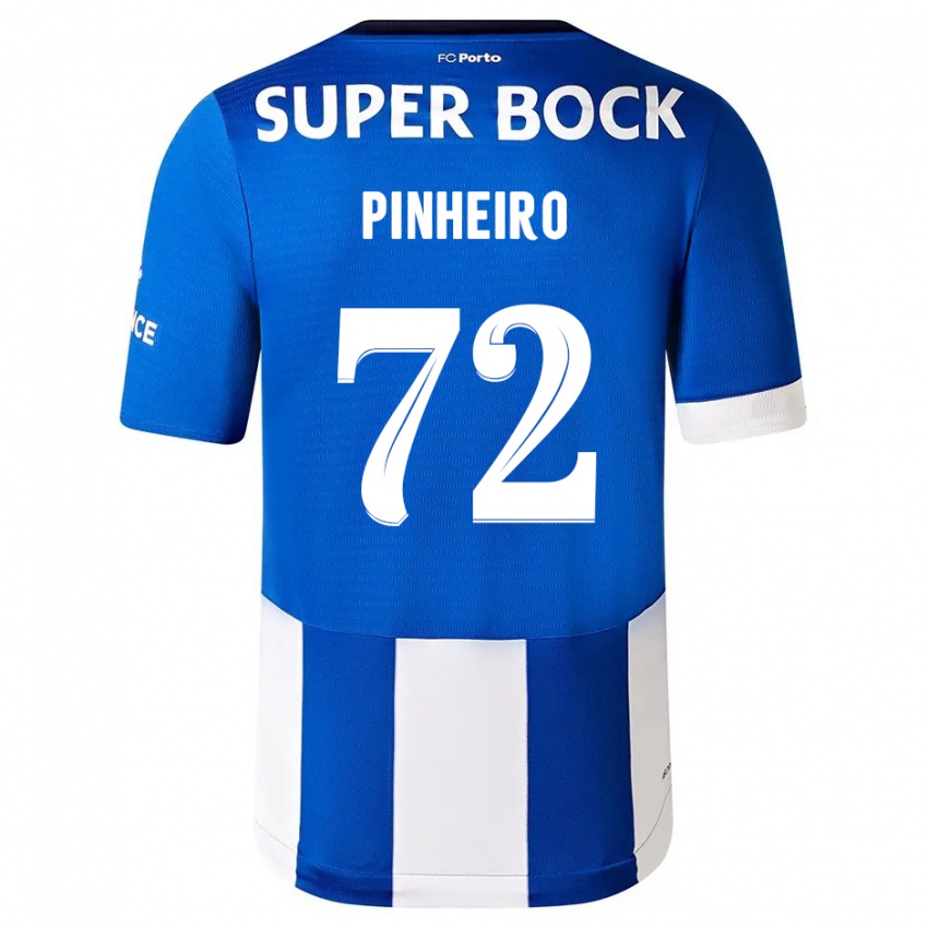 Kinderen Rodrigo Pinheiro #72 Blauw Wit Thuisshirt Thuistenue 2023/24 T-Shirt