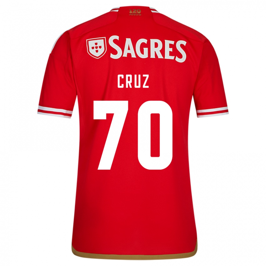 Kinderen Filipe Cruz #70 Rood Thuisshirt Thuistenue 2023/24 T-Shirt