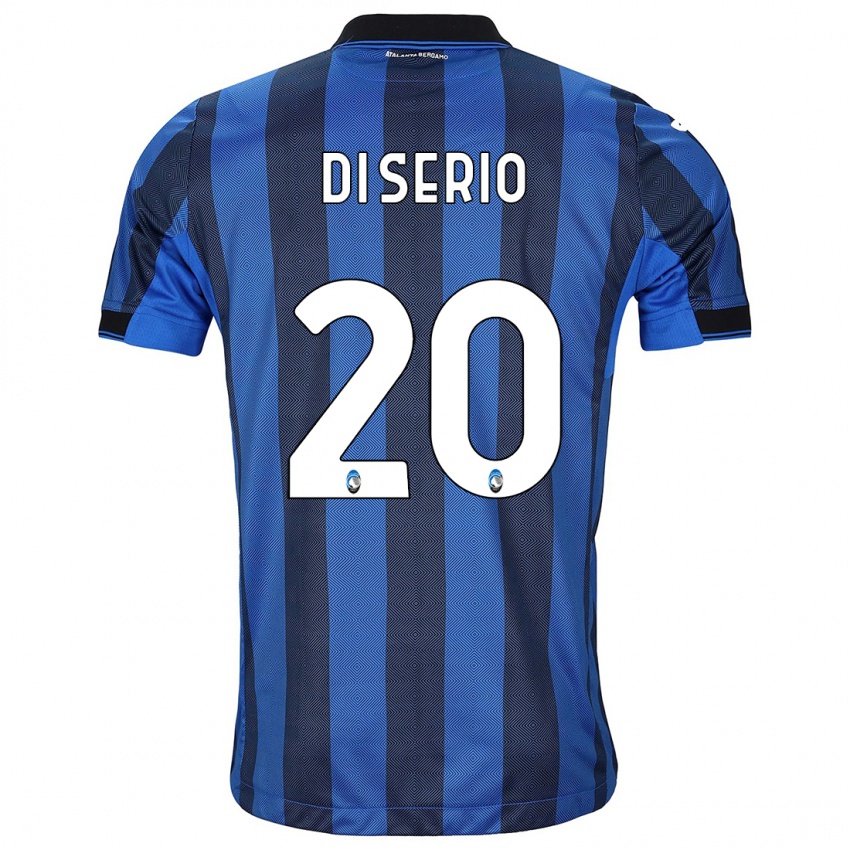 Kinderen Giuseppe Di Serio #20 Zwart Blauw Thuisshirt Thuistenue 2023/24 T-Shirt