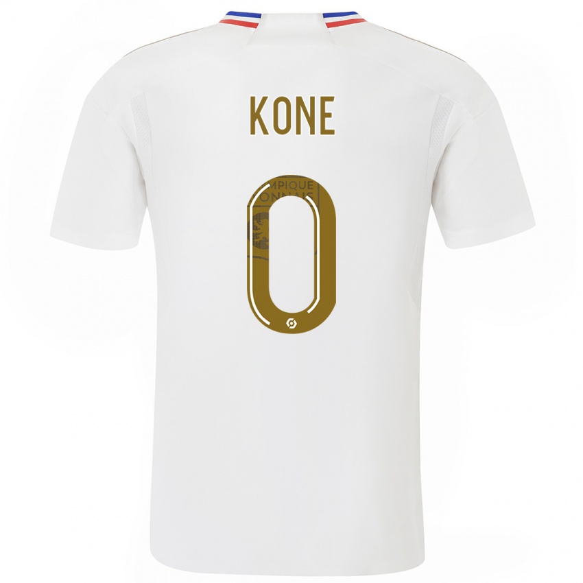 Kinderen Youssouf Kone #0 Wit Thuisshirt Thuistenue 2023/24 T-Shirt