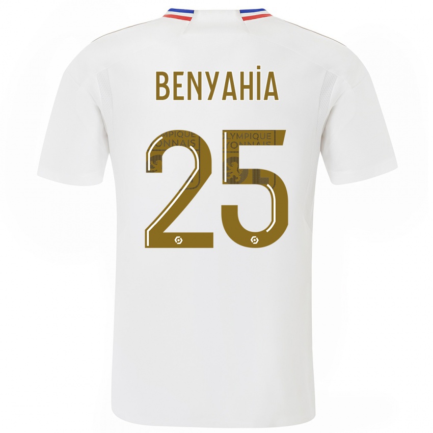 Kinderen Ines Benyahia #25 Wit Thuisshirt Thuistenue 2023/24 T-Shirt