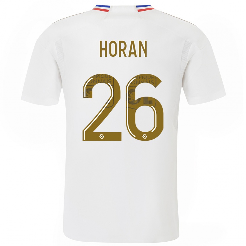 Kinderen Lindsey Horan #26 Wit Thuisshirt Thuistenue 2023/24 T-Shirt