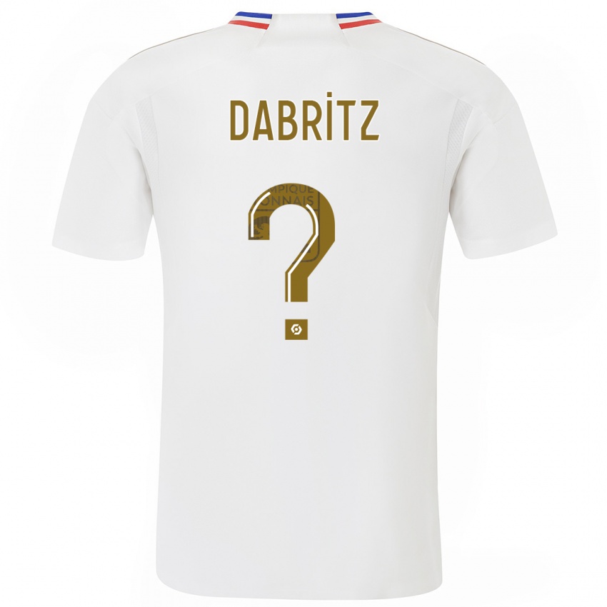 Kinderen Sara Dabritz #0 Wit Thuisshirt Thuistenue 2023/24 T-Shirt