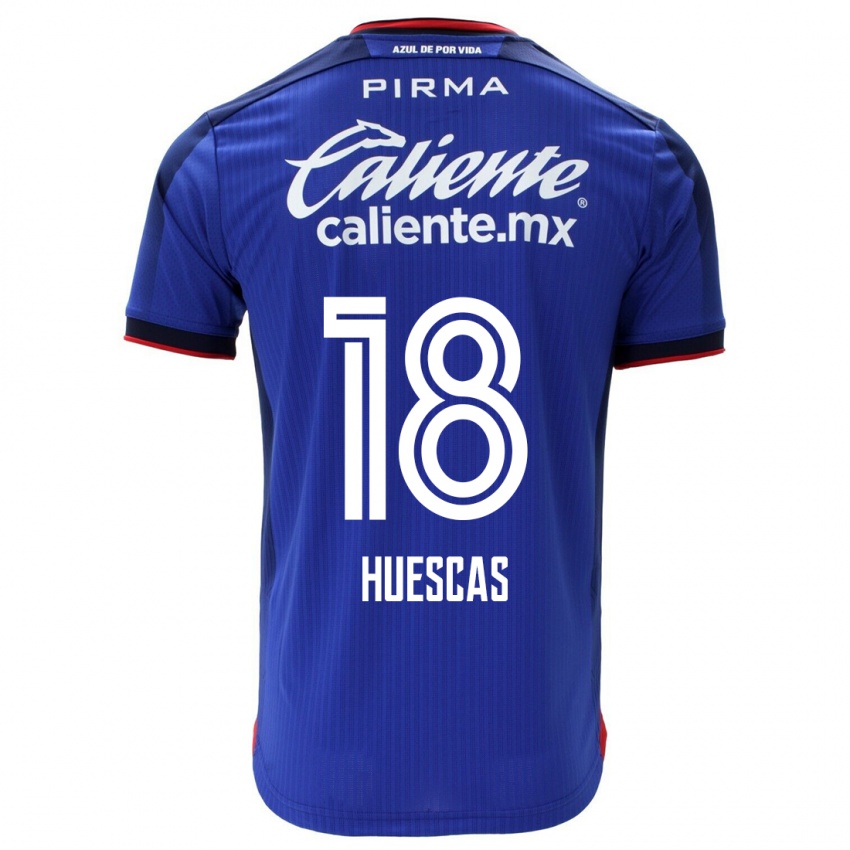 Kinderen Rodrigo Huescas #18 Blauw Thuisshirt Thuistenue 2023/24 T-Shirt