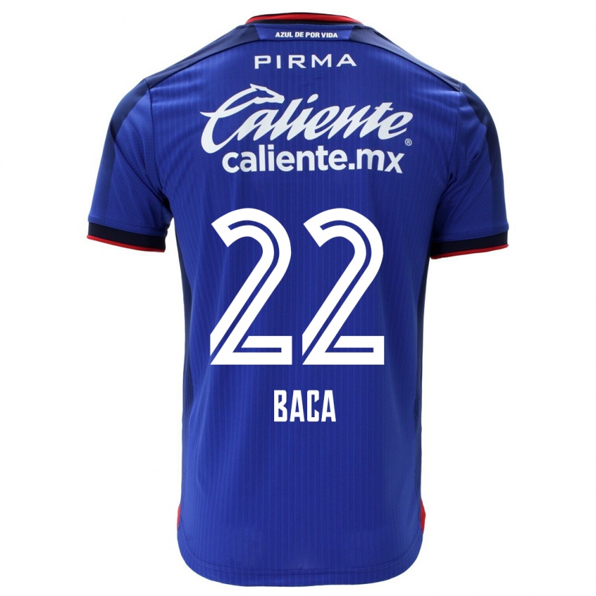 Kinderen Rafael Baca #22 Blauw Thuisshirt Thuistenue 2023/24 T-Shirt