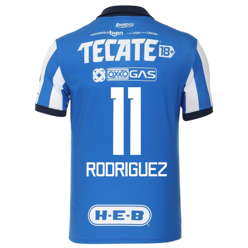 Kinderen Lizette Rodriguez #11 Blauw Wit Thuisshirt Thuistenue 2023/24 T-Shirt