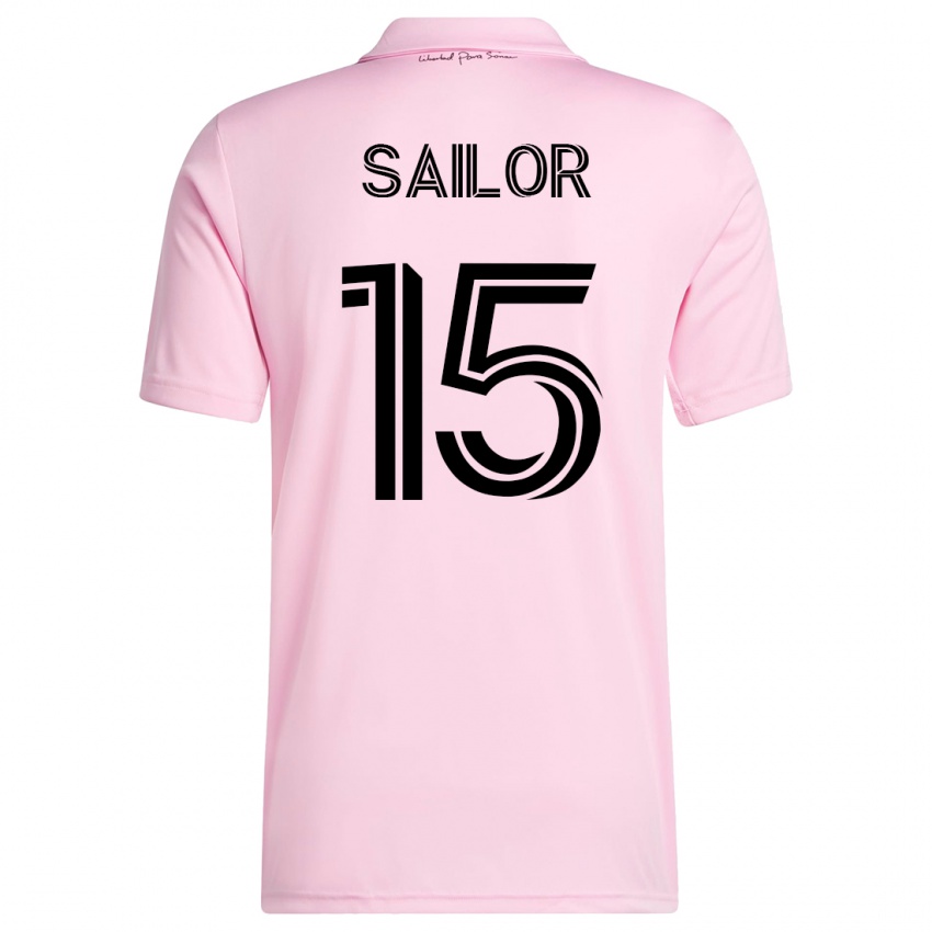 Kinderen Ryan Sailor #15 Roze Thuisshirt Thuistenue 2023/24 T-Shirt