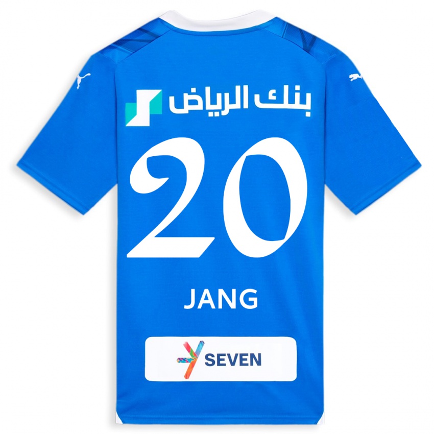 Kinderen Hyun-Soo Jang #20 Blauw Thuisshirt Thuistenue 2023/24 T-Shirt