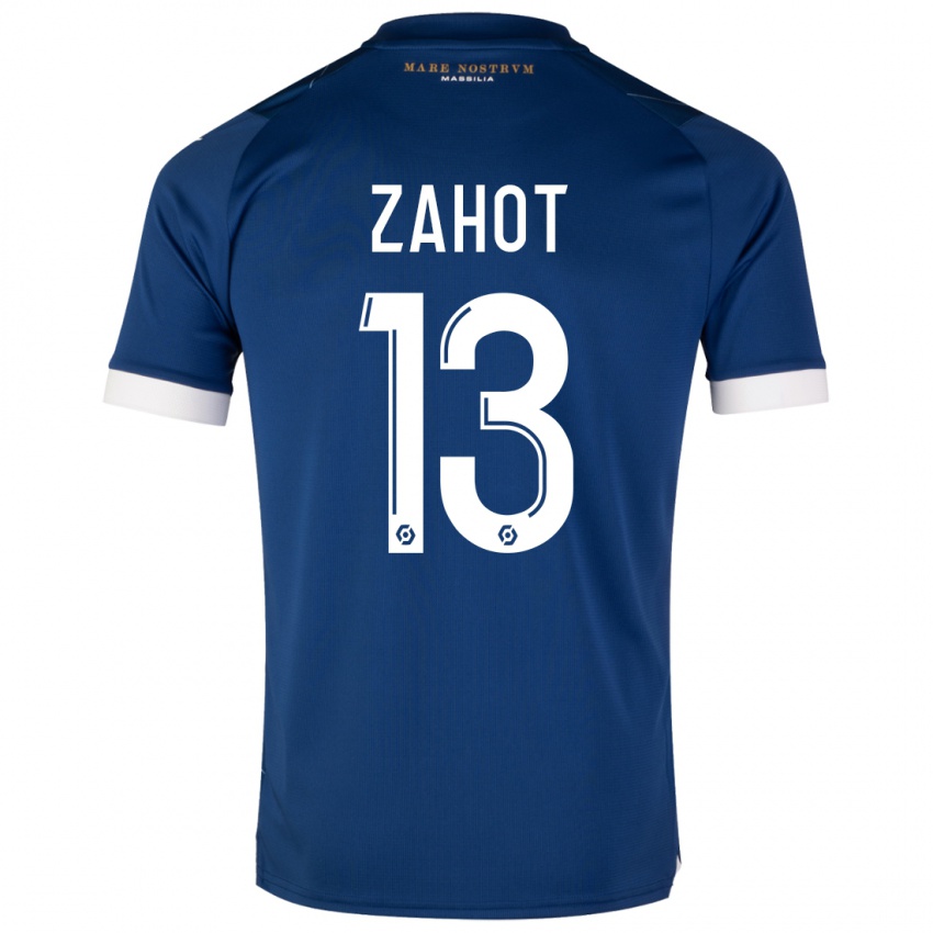 Kinderen Sarah Zahot #13 Donkerblauw Uitshirt Uittenue 2023/24 T-Shirt