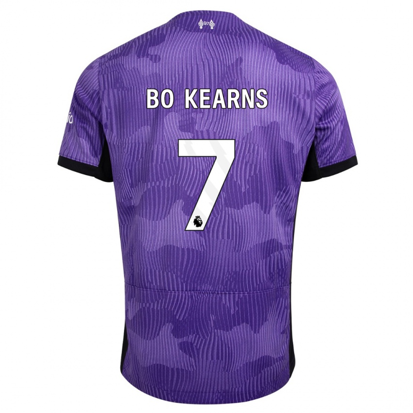 Kinderen Missy Bo Kearns #7 Paars Thuisshirt Derde Tenue 2023/24 T-Shirt