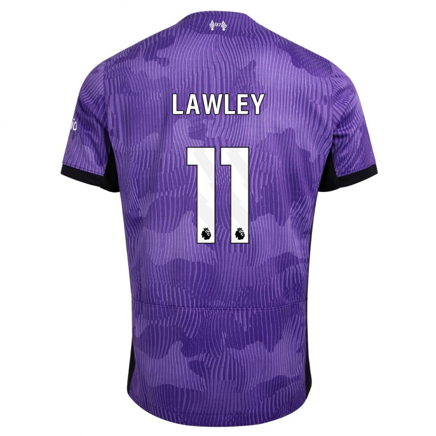 Kinderen Melissa Lawley #11 Paars Thuisshirt Derde Tenue 2023/24 T-Shirt