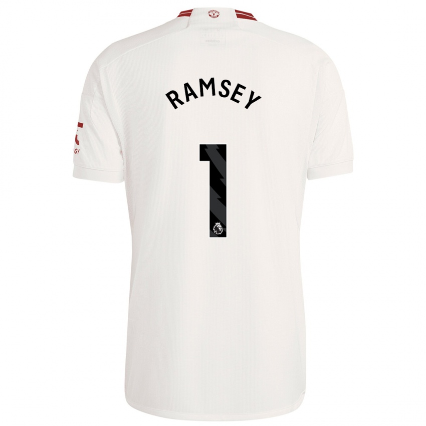 Kinderen Emily Ramsey #1 Wit Thuisshirt Derde Tenue 2023/24 T-Shirt