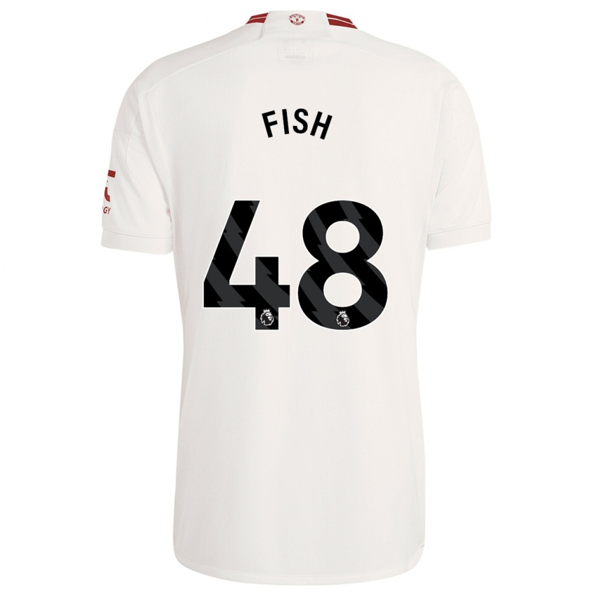 Kinderen Will Fish #48 Wit Thuisshirt Derde Tenue 2023/24 T-Shirt