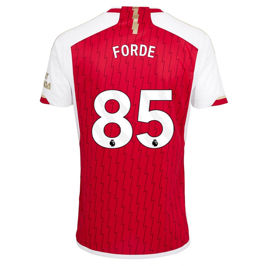 Heren Romari Forde #85 Rood Thuisshirt Thuistenue 2023/24 T-Shirt