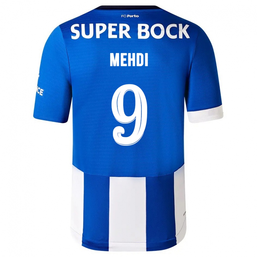 Heren Mehdi Taremi #9 Blauw Wit Thuisshirt Thuistenue 2023/24 T-Shirt