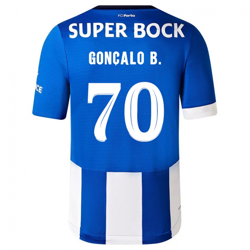 Heren Goncalo Borges #70 Blauw Wit Thuisshirt Thuistenue 2023/24 T-Shirt
