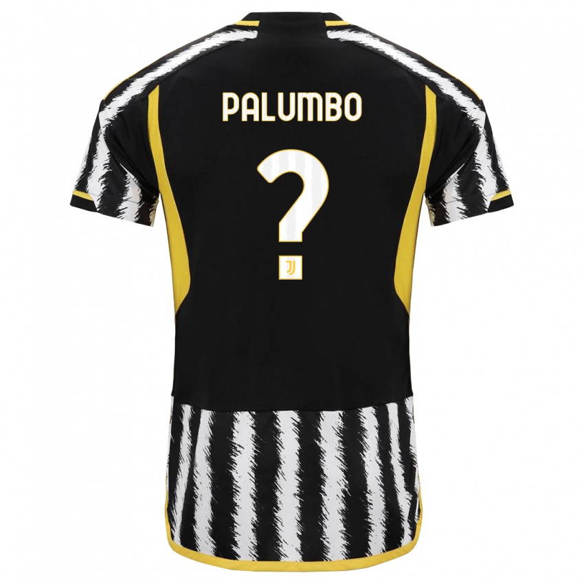 Heren Martin Palumbo #0 Zwart Wit Thuisshirt Thuistenue 2023/24 T-Shirt