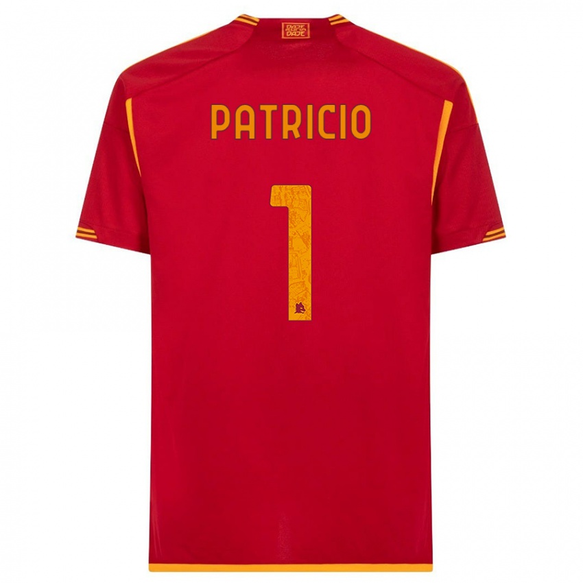 Heren Rui Patricio #1 Rood Thuisshirt Thuistenue 2023/24 T-Shirt