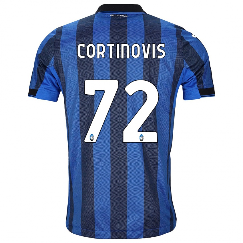 Heren Alessandro Cortinovis #72 Zwart Blauw Thuisshirt Thuistenue 2023/24 T-Shirt