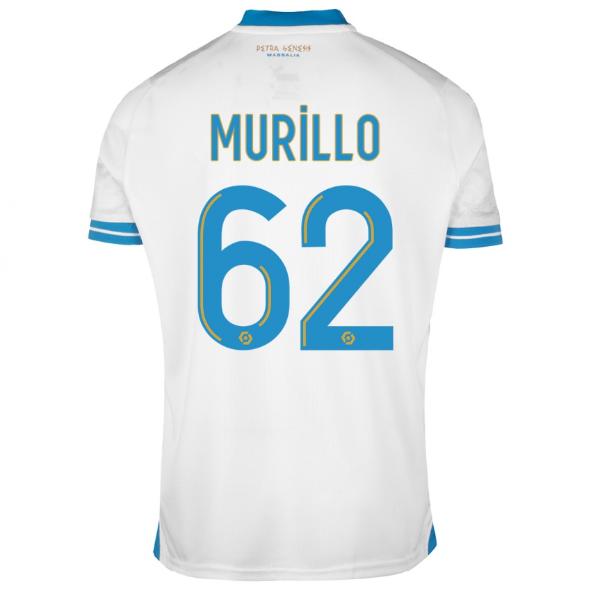 Heren Amir Murillo #62 Wit Thuisshirt Thuistenue 2023/24 T-Shirt