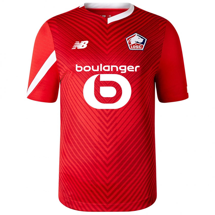 Heren Bica #0 Rood Thuisshirt Thuistenue 2023/24 T-Shirt