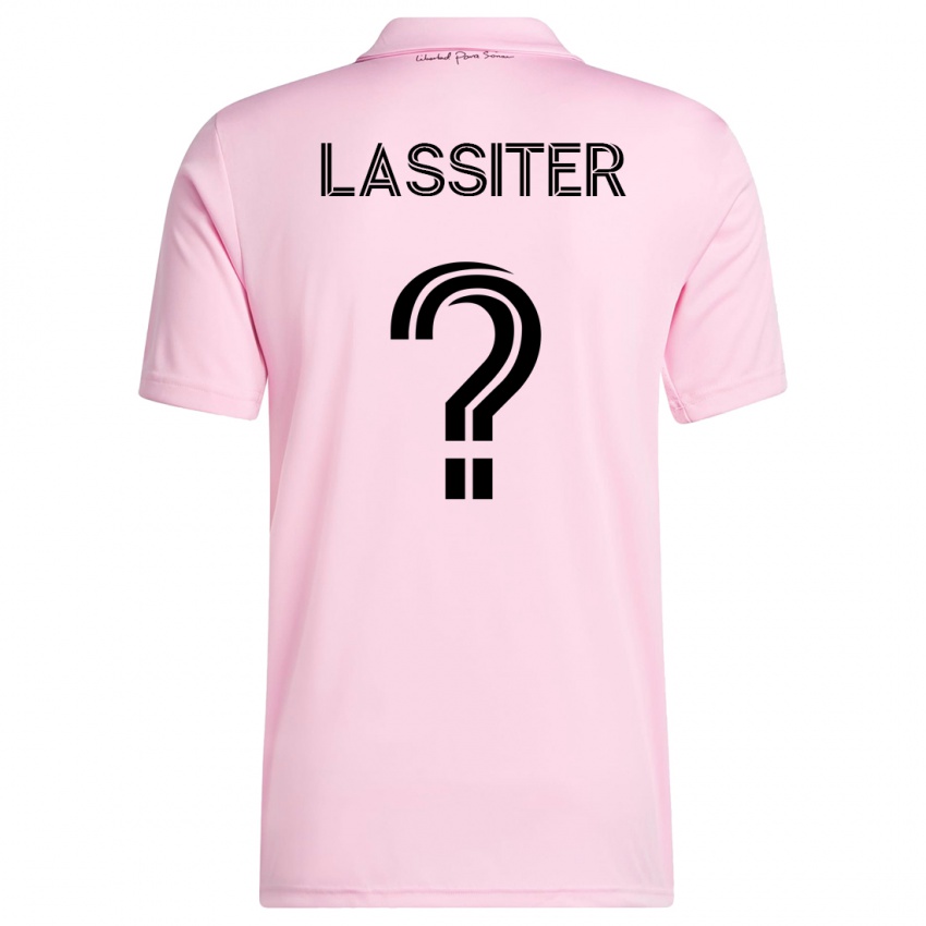 Heren Ariel Lassiter #0 Roze Thuisshirt Thuistenue 2023/24 T-Shirt