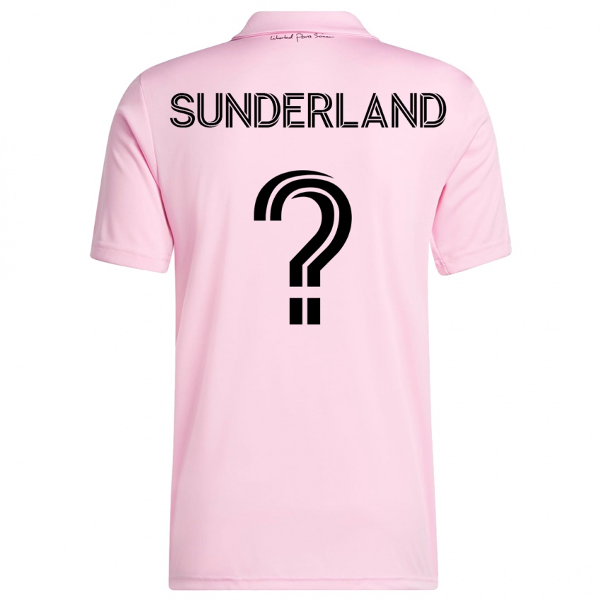 Heren Lawson Sunderland #0 Roze Thuisshirt Thuistenue 2023/24 T-Shirt