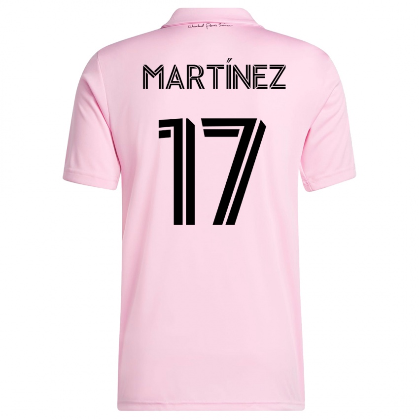 Heren Josef Martínez #17 Roze Thuisshirt Thuistenue 2023/24 T-Shirt