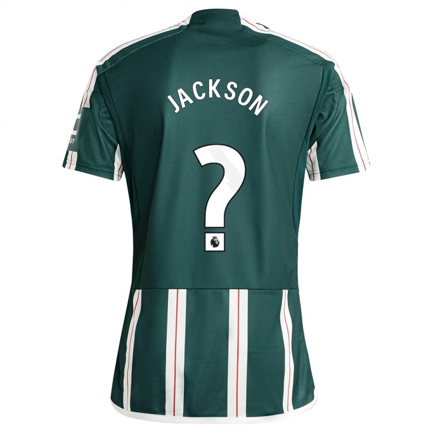 Heren Louis Jackson #0 Donkergroen Uitshirt Uittenue 2023/24 T-Shirt