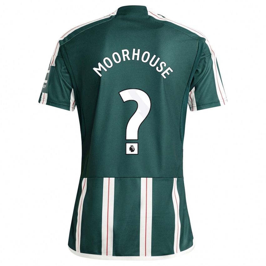 Heren Jack Moorhouse #0 Donkergroen Uitshirt Uittenue 2023/24 T-Shirt