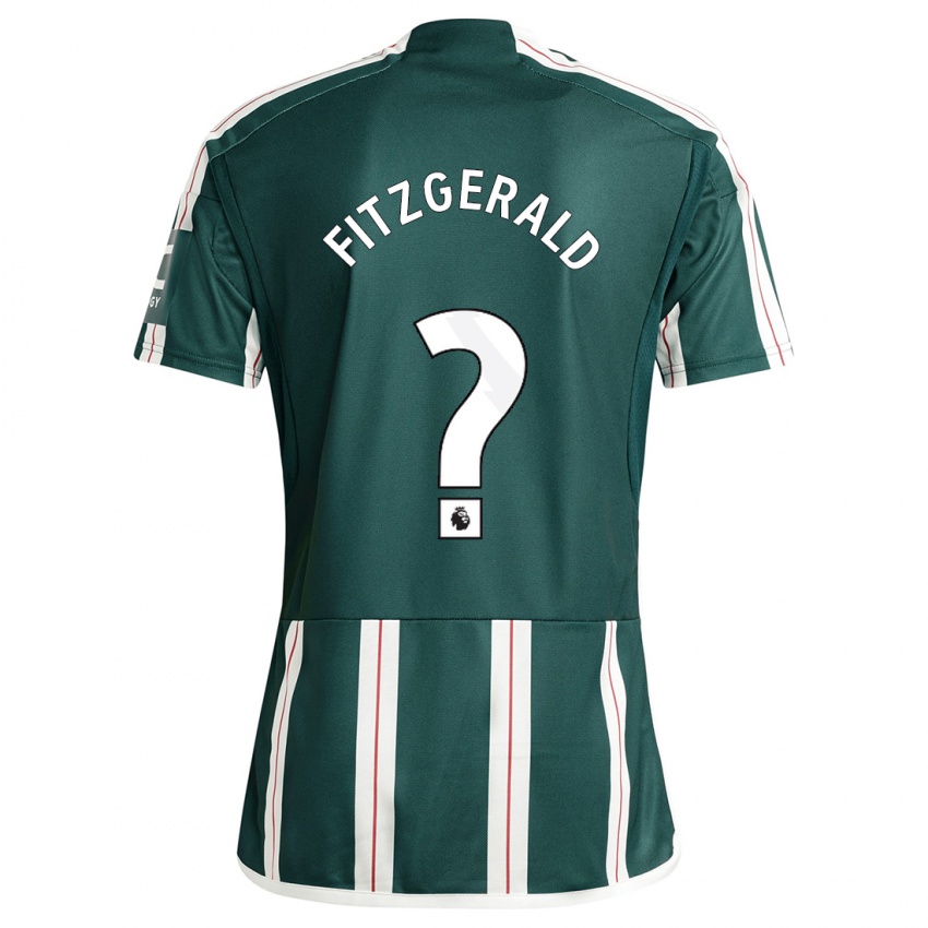 Heren Jayce Fitzgerald #0 Donkergroen Uitshirt Uittenue 2023/24 T-Shirt