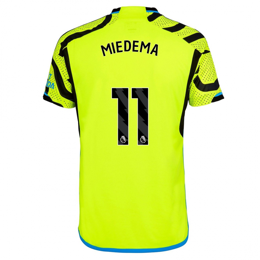 Heren Vivianne Miedema #11 Geel Uitshirt Uittenue 2023/24 T-Shirt