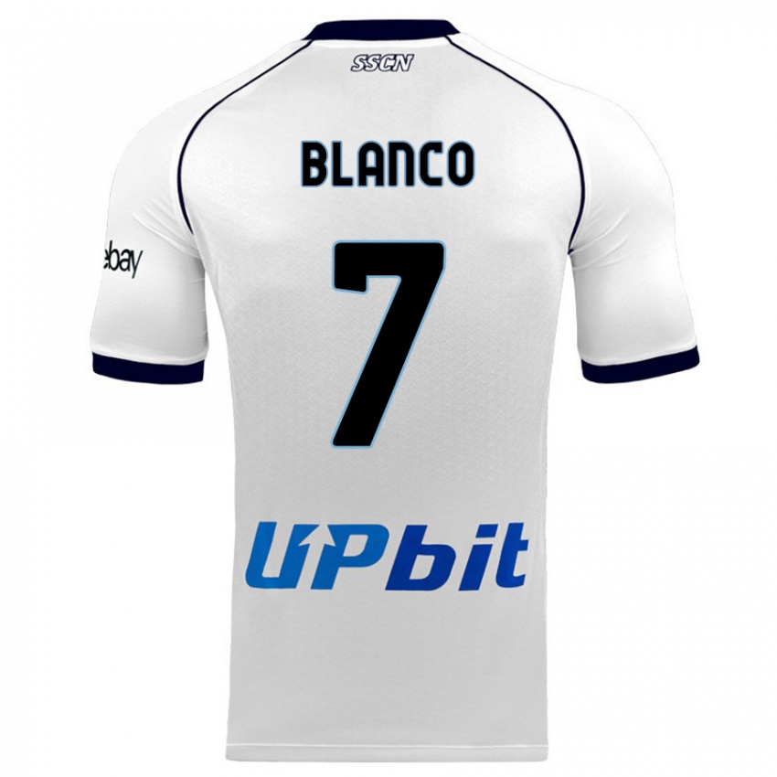 Heren Gimena Blanco #7 Wit Uitshirt Uittenue 2023/24 T-Shirt