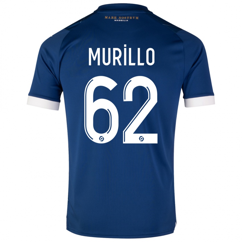 Heren Amir Murillo #62 Donkerblauw Uitshirt Uittenue 2023/24 T-Shirt