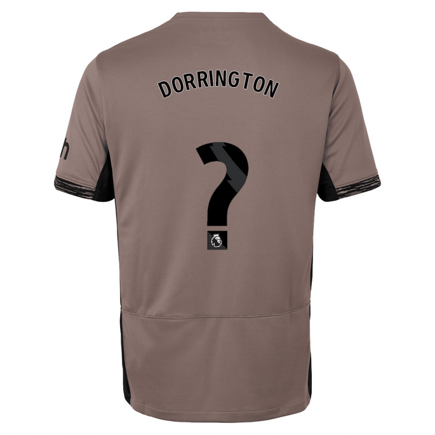 Heren Alfie Dorrington #0 Donker Beige Thuisshirt Derde Tenue 2023/24 T-Shirt