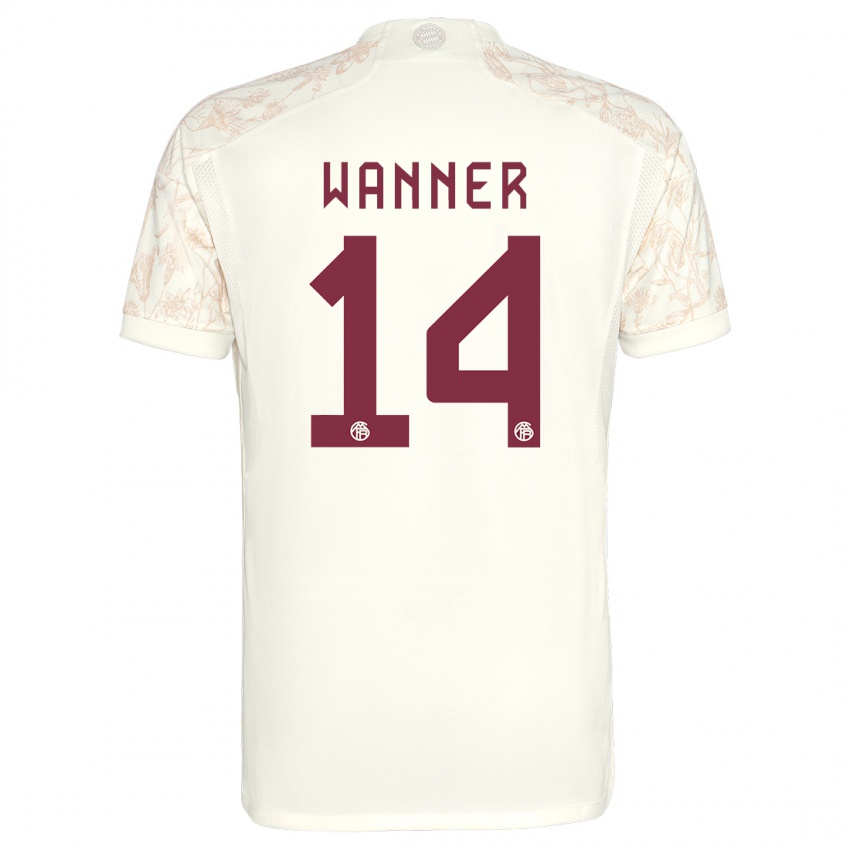 Heren Paul Wanner #14 Gebroken Wit Thuisshirt Derde Tenue 2023/24 T-Shirt