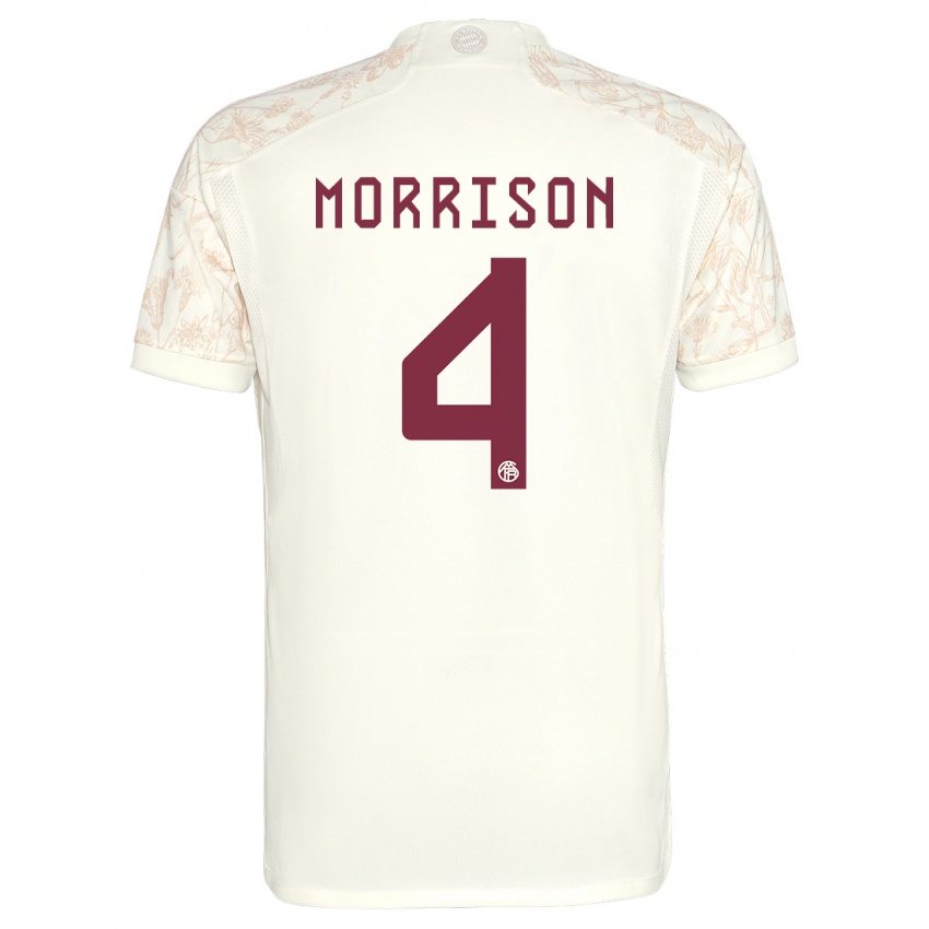 Heren Liam Morrison #4 Gebroken Wit Thuisshirt Derde Tenue 2023/24 T-Shirt