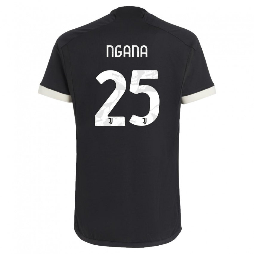 Heren Valdes Ngana #25 Zwart Thuisshirt Derde Tenue 2023/24 T-Shirt