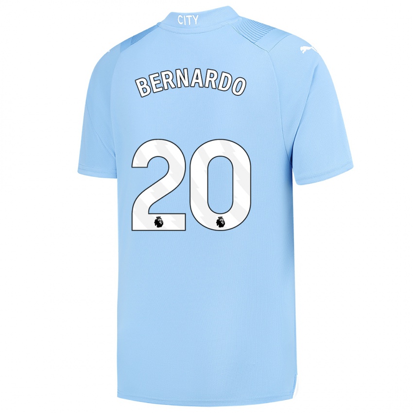 Dames Bernardo Silva #20 Lichtblauw Thuisshirt Thuistenue 2023/24 T-Shirt