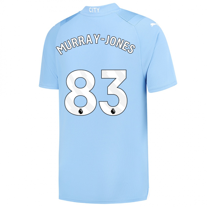 Dames George Murray-Jones #83 Lichtblauw Thuisshirt Thuistenue 2023/24 T-Shirt