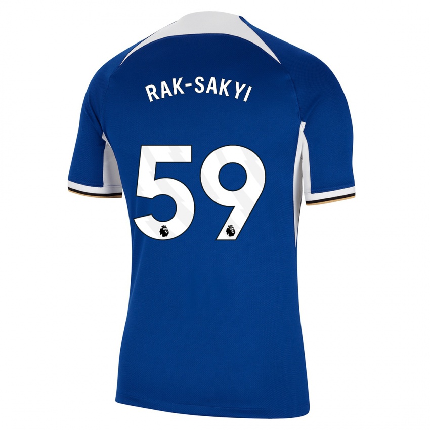 Dames Sam Rak-Sakyi #59 Blauw Thuisshirt Thuistenue 2023/24 T-Shirt