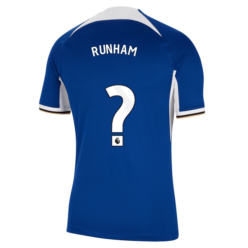 Dames Frankie Runham #0 Blauw Thuisshirt Thuistenue 2023/24 T-Shirt