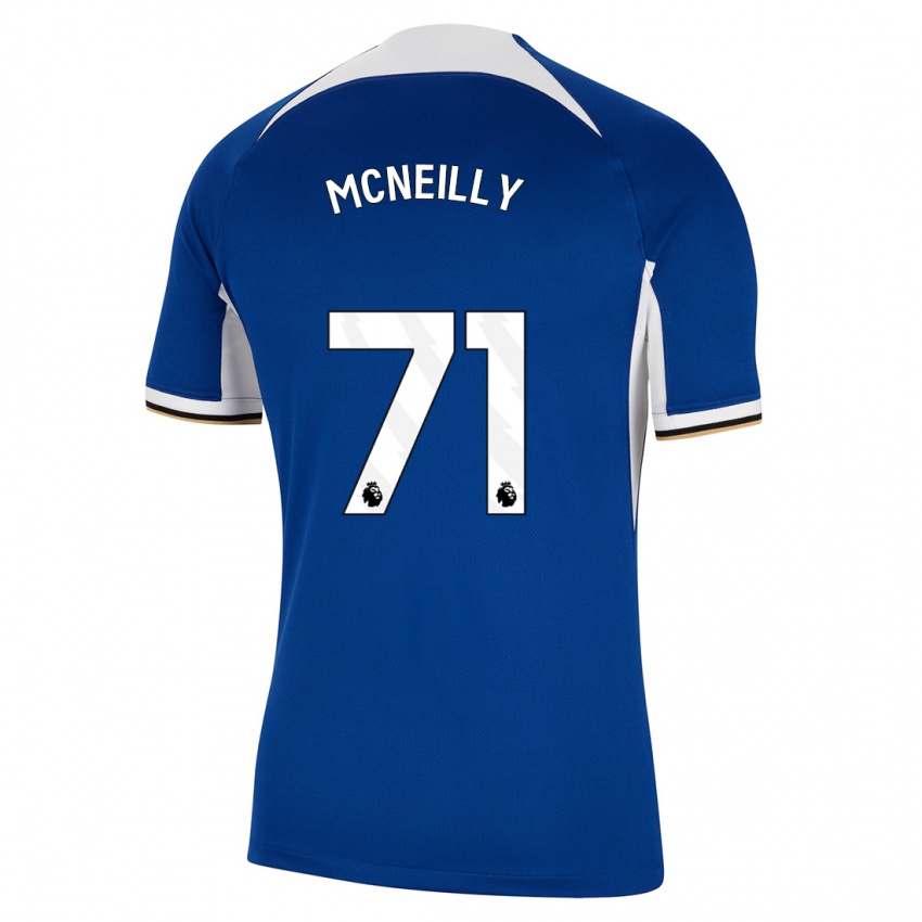 Dames Donnell Mcneilly #71 Blauw Thuisshirt Thuistenue 2023/24 T-Shirt